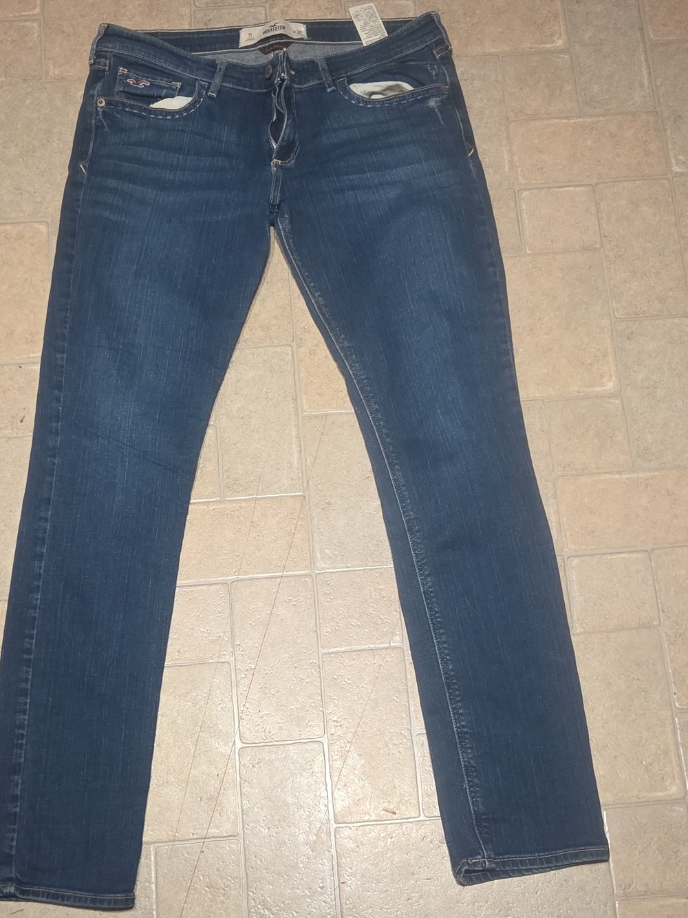 Hollister SoCal Stretch Bootcut Jeans in Blue W30 11